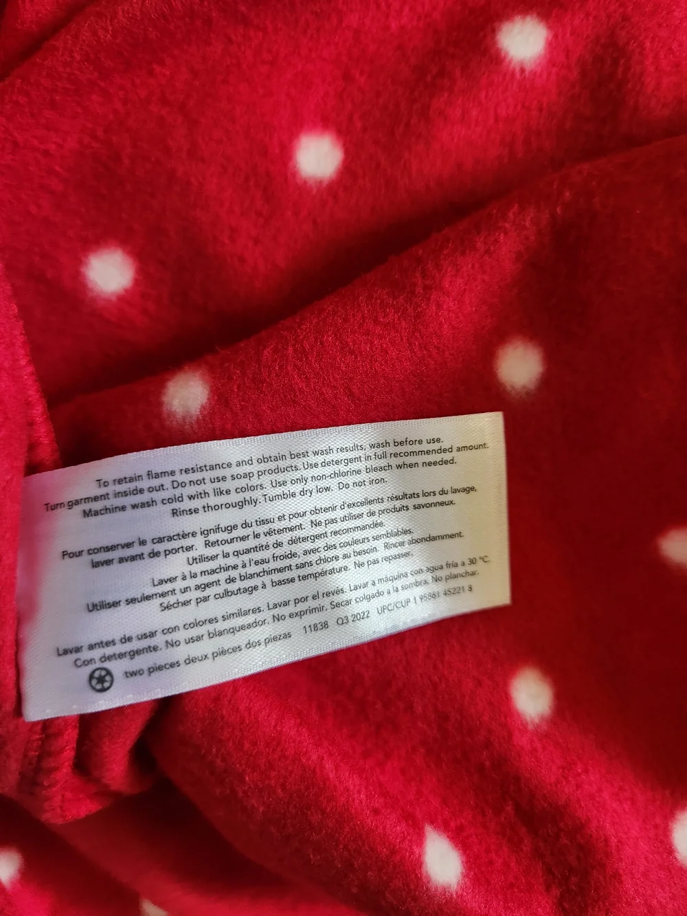 Carter's 2- Piece Set Of Red Reindeer And Pink Santa For Toddler Girls Size 3T